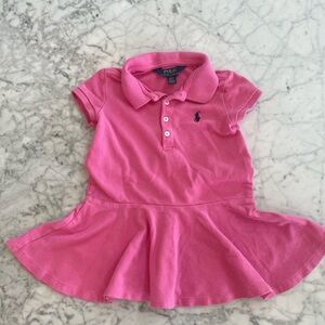 Polo Ralph Lauren pink polo dress. Size 2T.